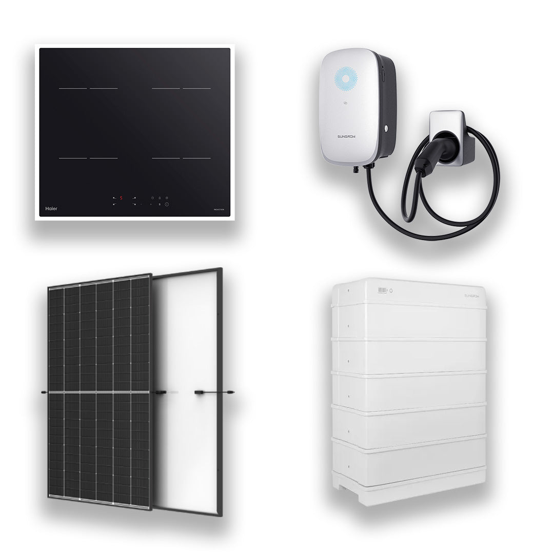 Package 12: Cooktop, Solar PV System, Battery & EV Charger -  My Green Homes Upgrade