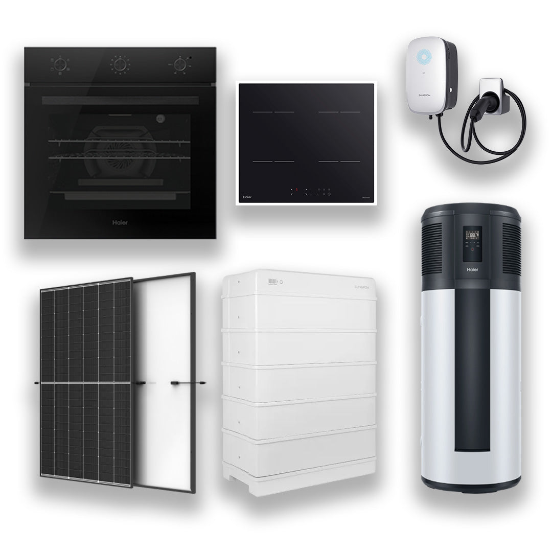 Package 13: Cooktop, Oven, Heat Pump, Solar PV System, Battery & EV Charger -  My Green Homes Upgrade