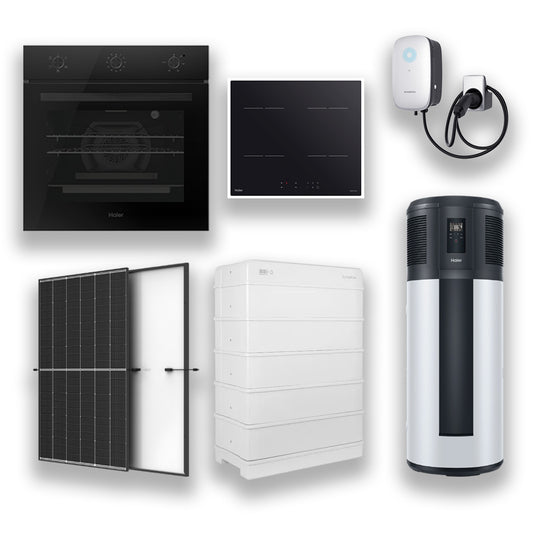 Package 13: Cooktop, Oven, Heat Pump, Solar PV System, Battery & EV Charger