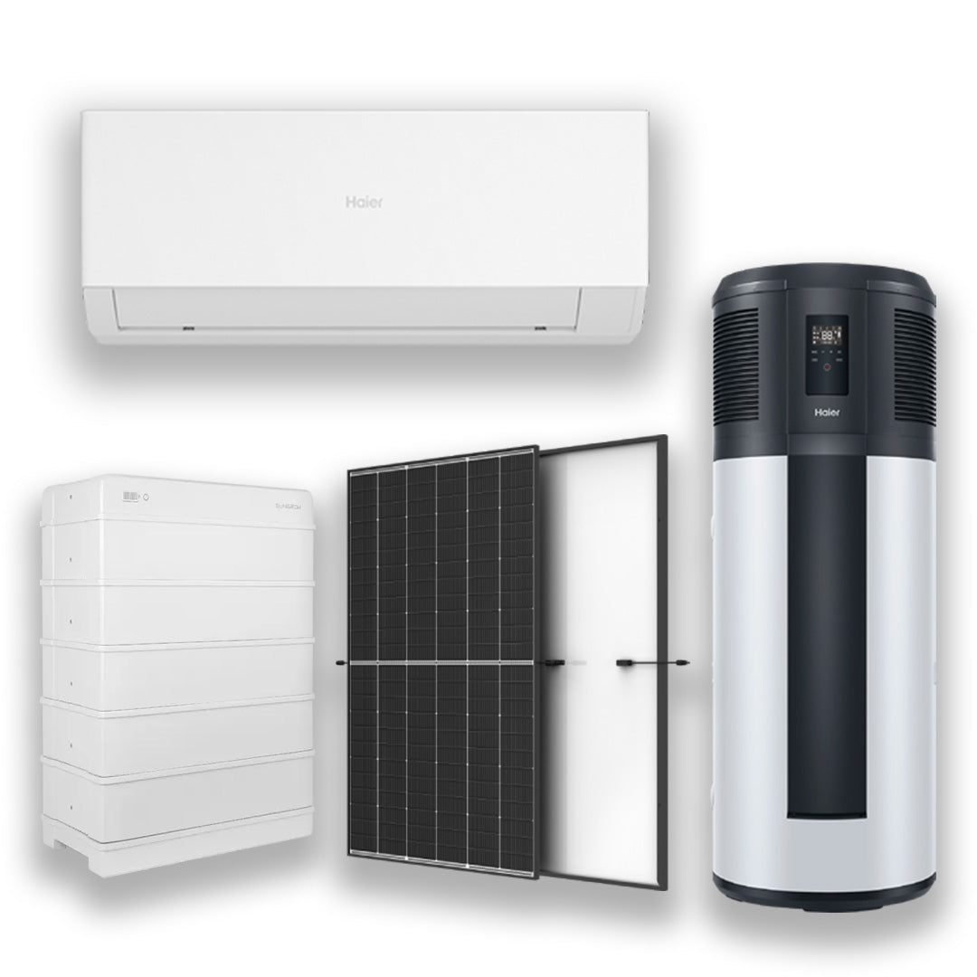 Package 17: Split System, Heat Pump, Solar PV System & Battery -  My Green Homes Upgrade