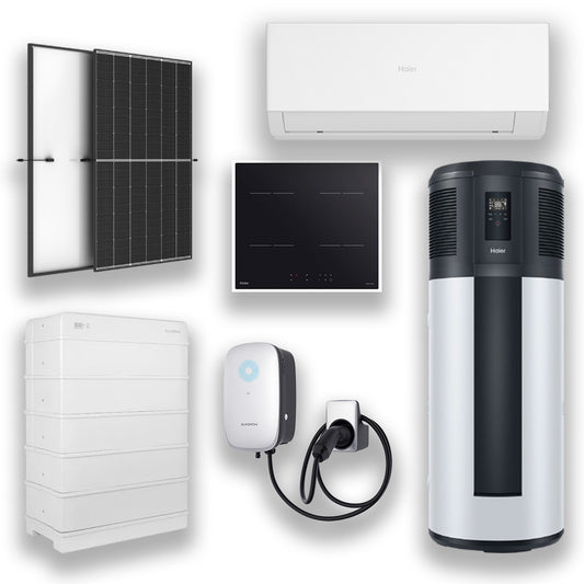 Package 20: Cooktop, Split System, Heat Pump, Solar PV System, Battery & EV Charger