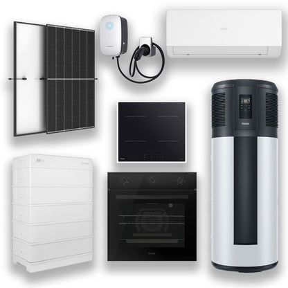 Package 21: Cooktop, Oven, Split System, Heat Pump, Solar PV System, Battery & EV Charger -  My Green Homes Upgrade