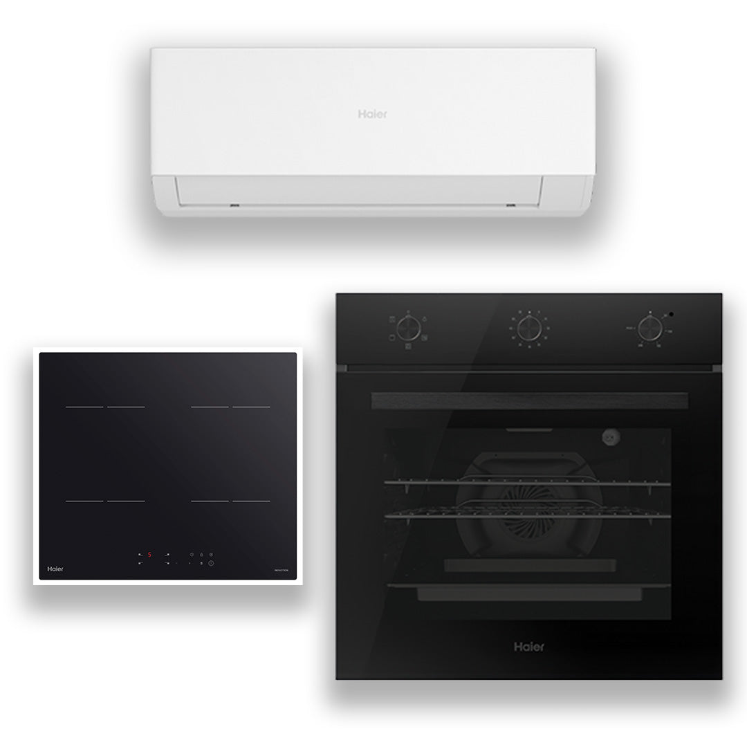 Package 2: Induction cooktop, Split system & Oven